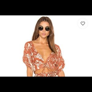 Nicobar Top in Hazel Temple by Cleobella, XS